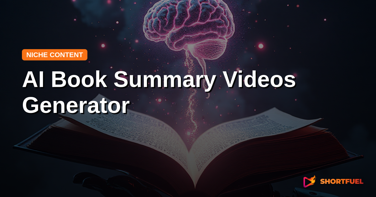 AI Book Summary Videos Generator